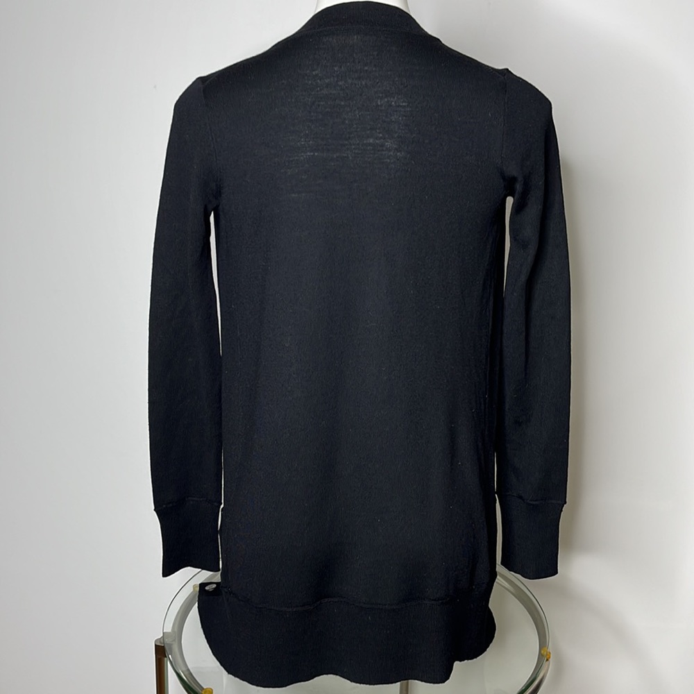 J.CREW 100% Merino Wool V-Neck Cardigan w/ front pockets Sz XS - Picture 6 of 7